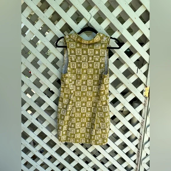 Urban Outfitters UO Freya Linen Collared Mini Dress - Picture 8 of 8